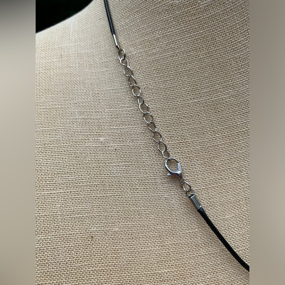 Handmade Stone/Glass Heart Amulet Necklace - Picture 5 of 10